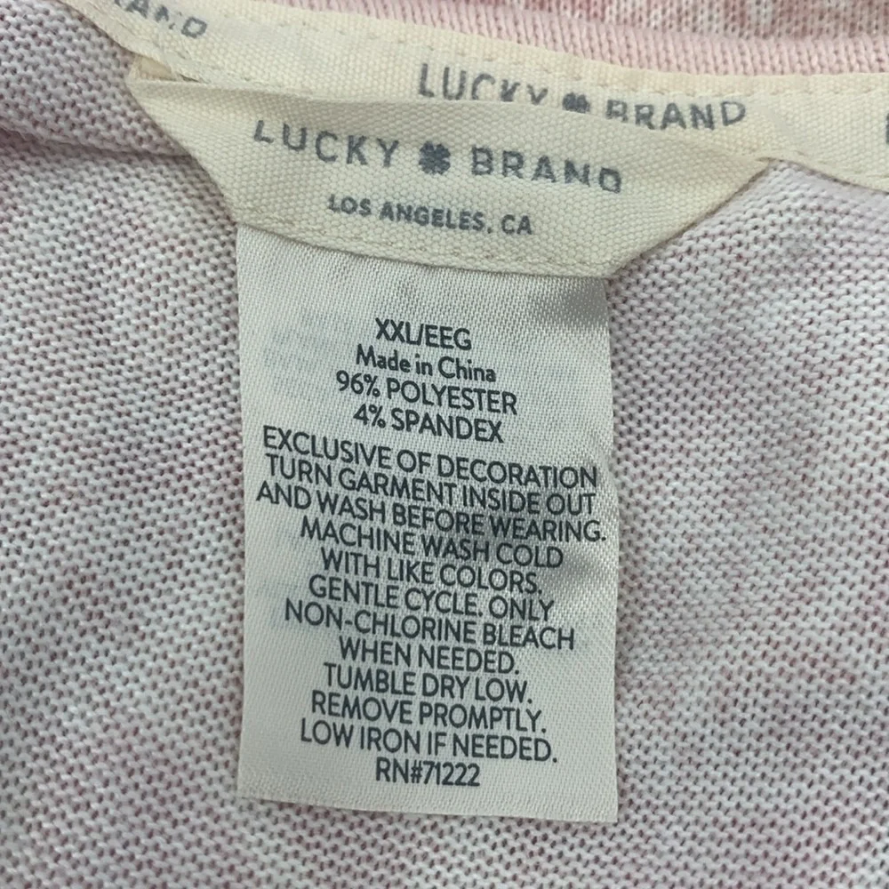 Lucky Brand Sleep Set Women’s Size XXL